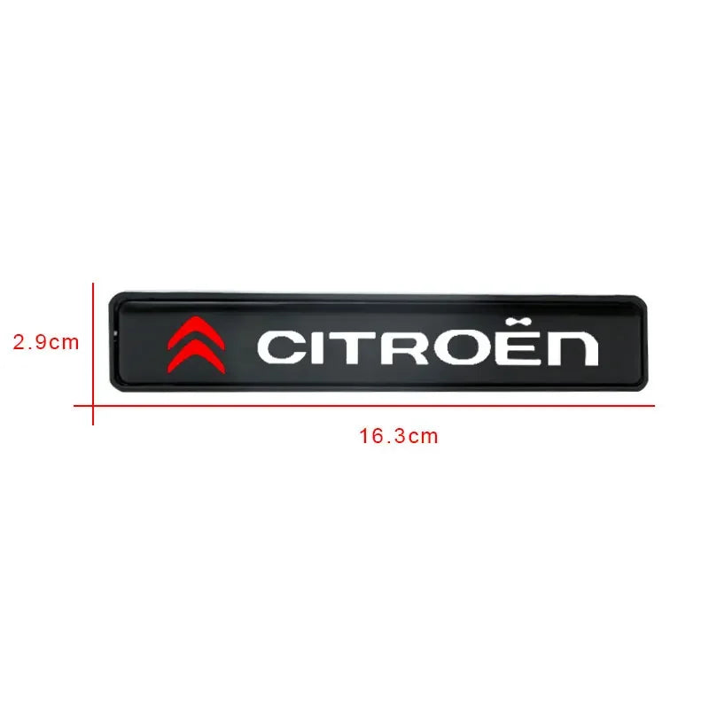 LED Front Hood Grille Emblem Badge Decorative Car Light For Citroen C1 C3 C4 C5 C6 2CV VTS Picasso Cross Cactus C4L DS3 DS4 DS5