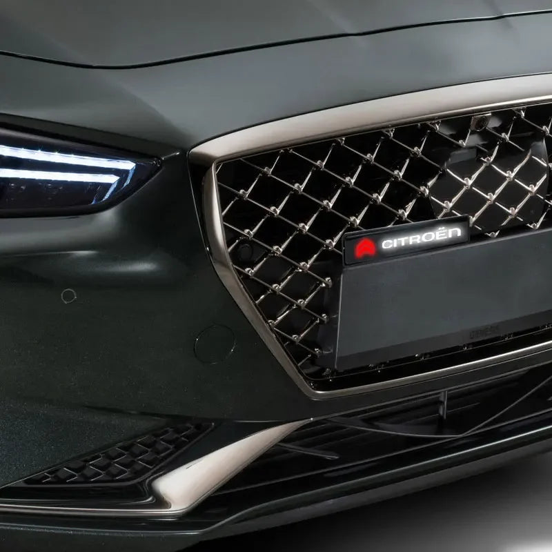 LED Front Hood Grille Emblem Badge Decorative Car Light For Citroen C1 C3 C4 C5 C6 2CV VTS Picasso Cross Cactus C4L DS3 DS4 DS5